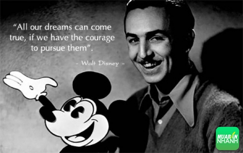 Học tiếng Anh qua những câu nói bất hủ của Walt Disney 1