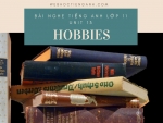 Bài nghe tiếng Anh lớp 11 Unit 13: Hobbies