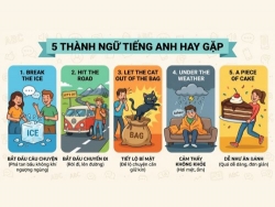 5 thành ngữ tiếng Anh hay gặp