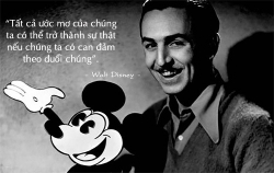 Học tiếng Anh qua những câu nói bất hủ của Walt Disney h1