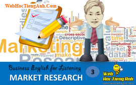 Tình huống 3: Tìm hiểu thị trường - Tiếng Anh thương mại (Việt - Anh)
