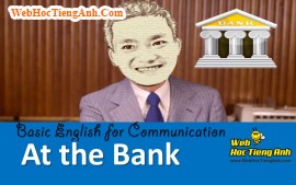 Video: At the bank - Basic English for Communication