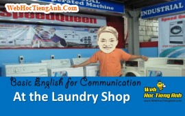 Video: At the laundry shop - Basic English for Communication