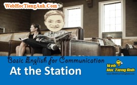 Video: At the train station - Basic English for Communication