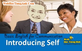 Video: Introducing Self - Basic English for Communication