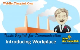 Video: Introducing your workplace - Basic English for Communication