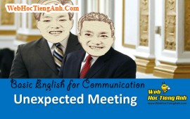 Video: Unexpected Meeting - Basic English for Communication